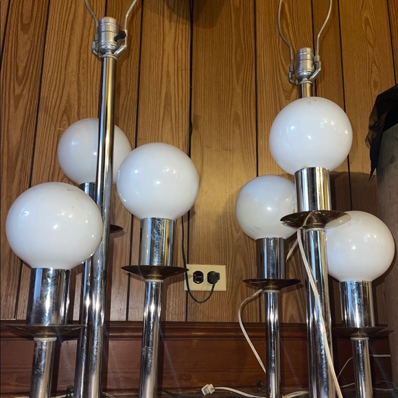 1960s Robert Sonneman Globe Table Lamp Vintage - Picture 2 of 9